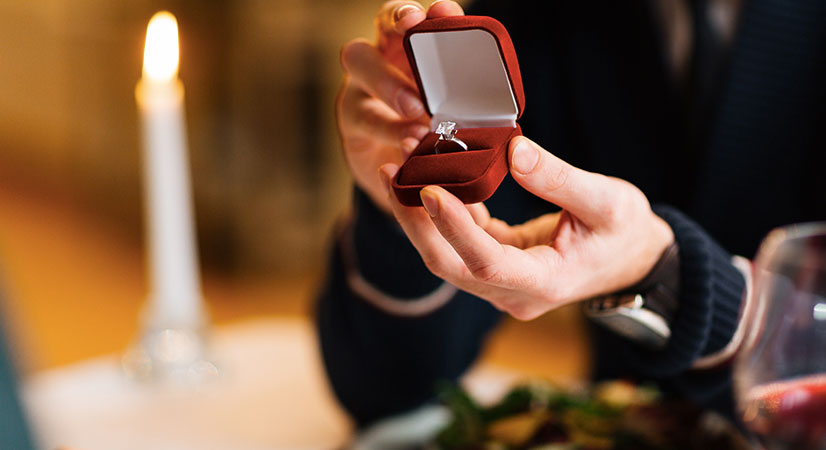 moissanite engagement rings