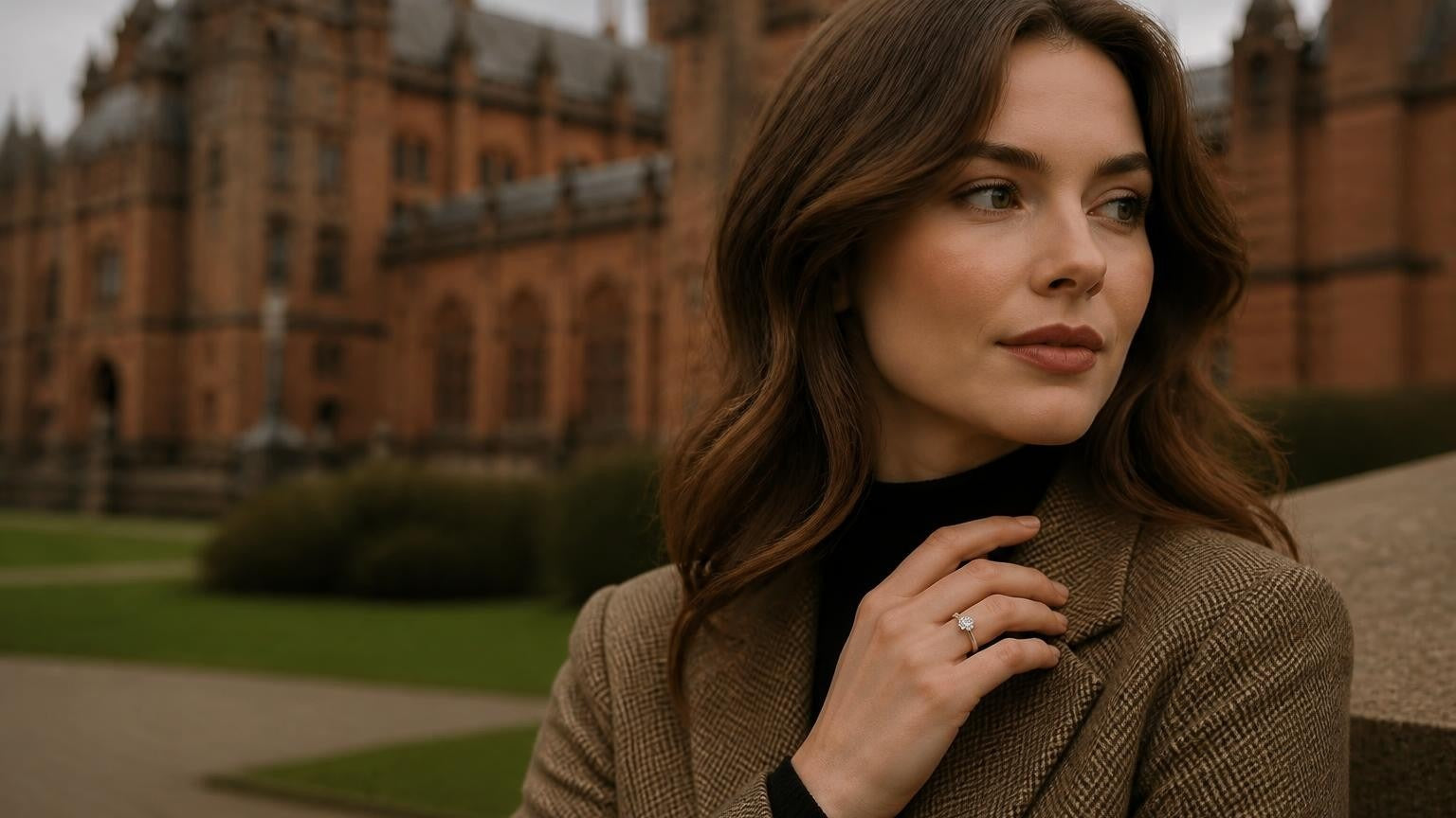 Best engagement rings in Glasgow — Satéur Destinée Ring at Kelvingrove