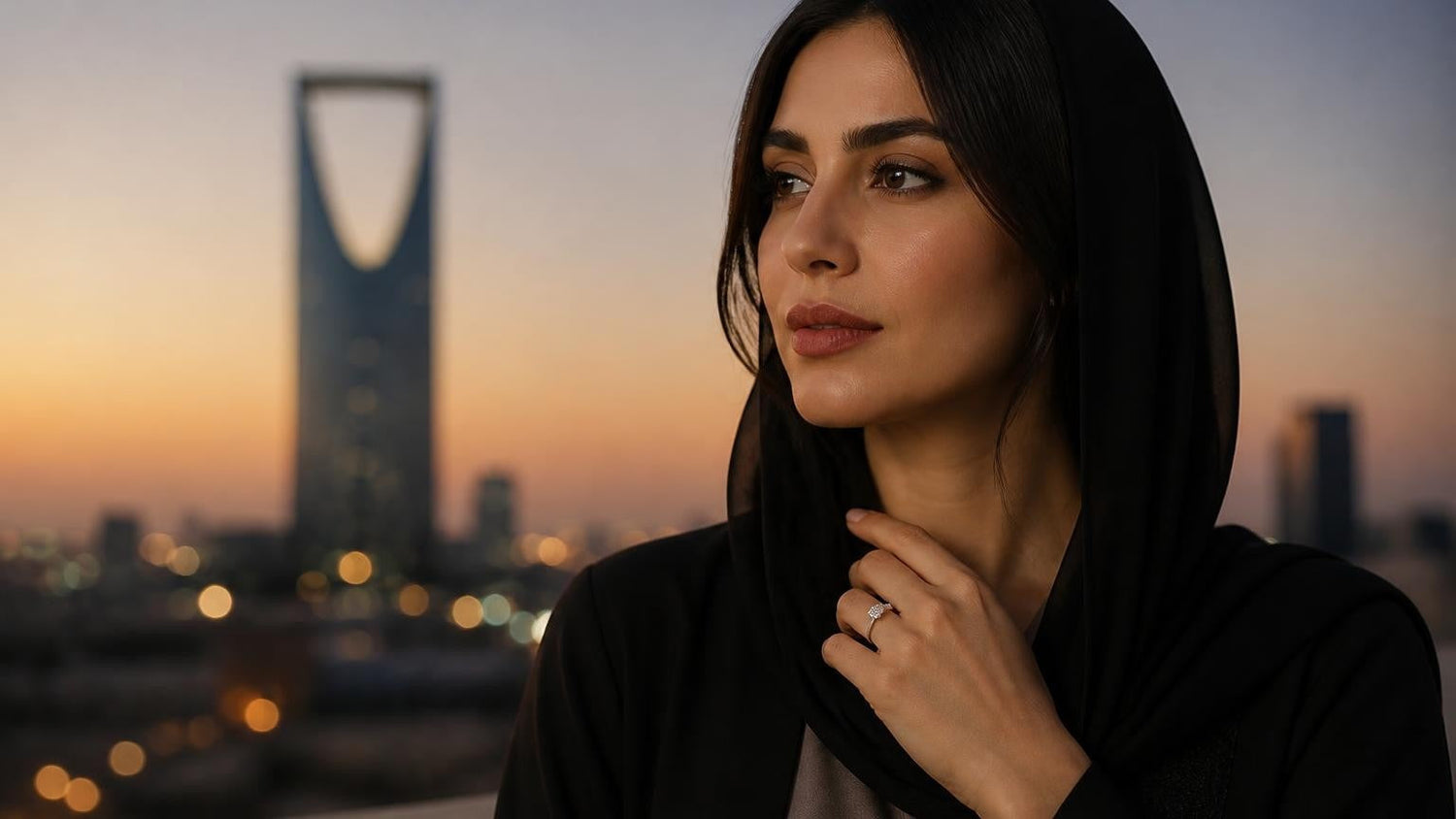 Best engagement rings in Saudi Arabia — Satéur Destinée Ring in Riyadh