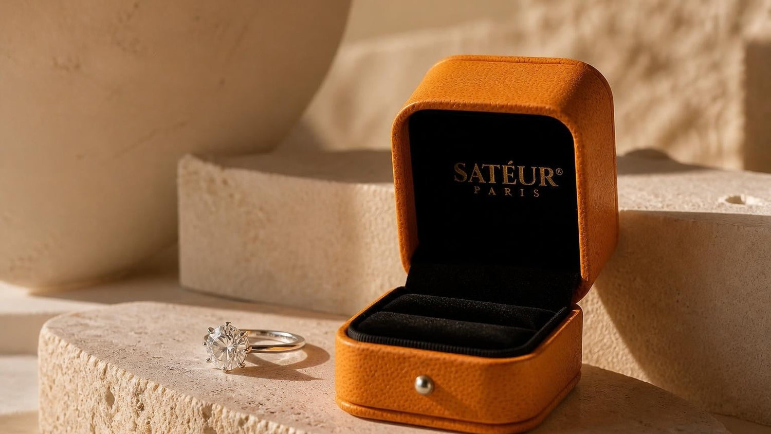 How to care for a moissanite ring — Satéur