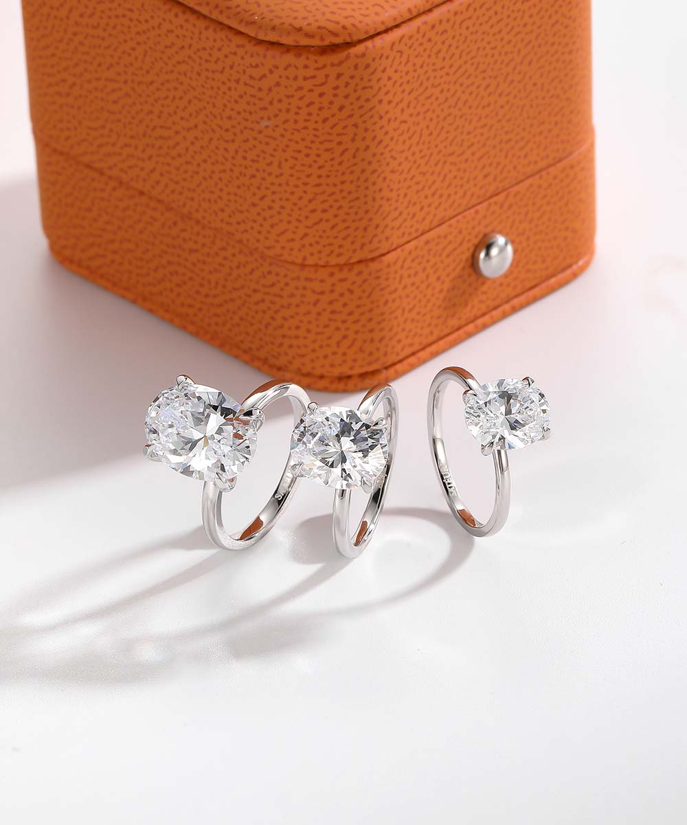Satéur Légence Diamond Ring™, 18K White Gold