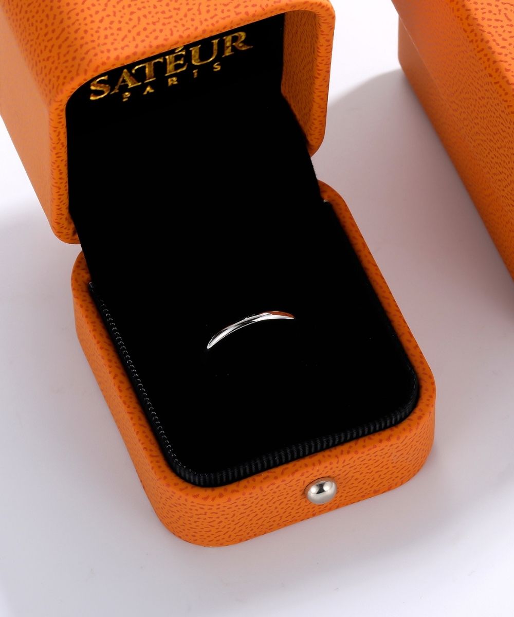 Satéur Empiler 1874 Diamond Ring™, 18K White Gold
