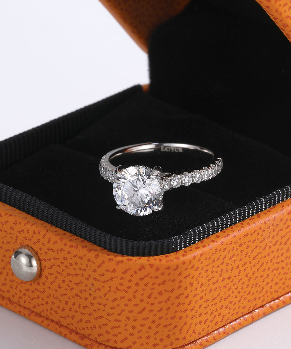 Satéur Destinée 1874 Diamond Ring™, 18K White Gold