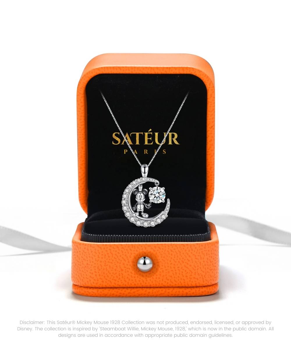 Satéur® Mickey 1928 Lunaire Halskette