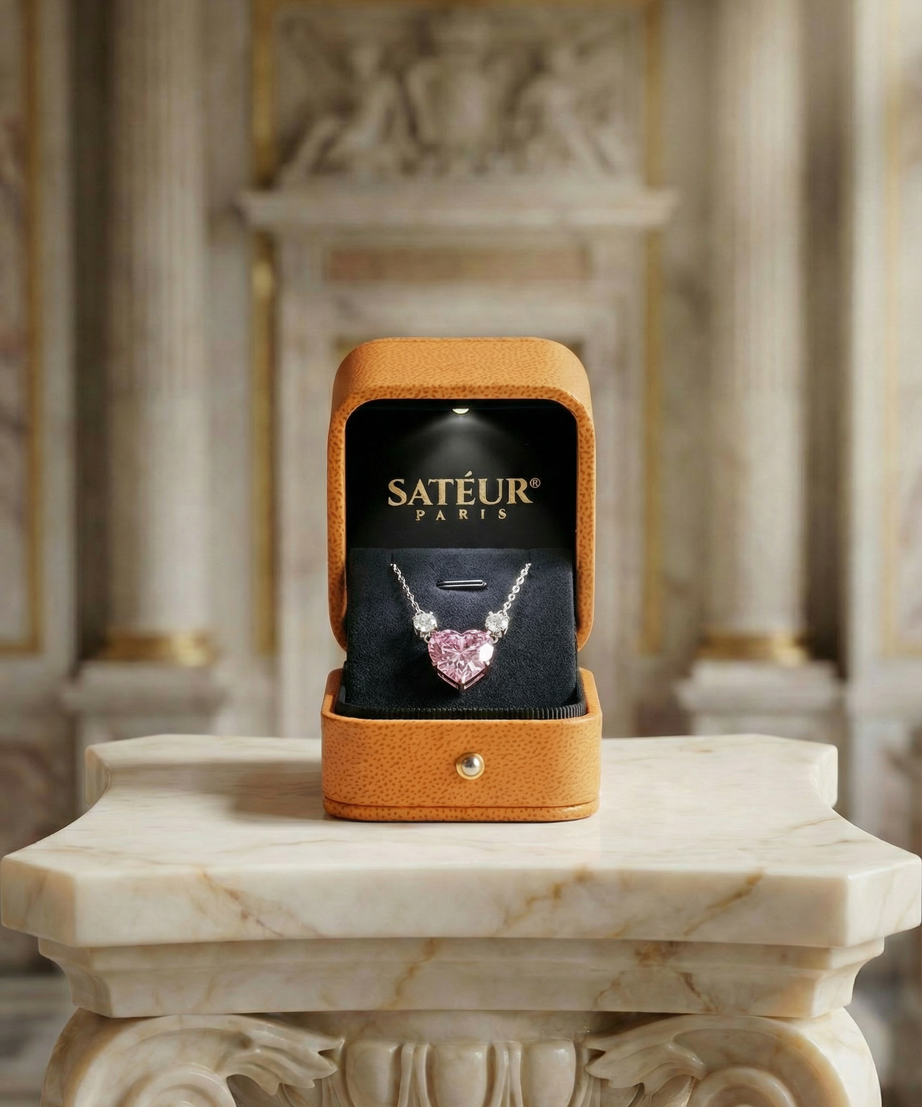 Satéur Rosé Cuore Necklace™