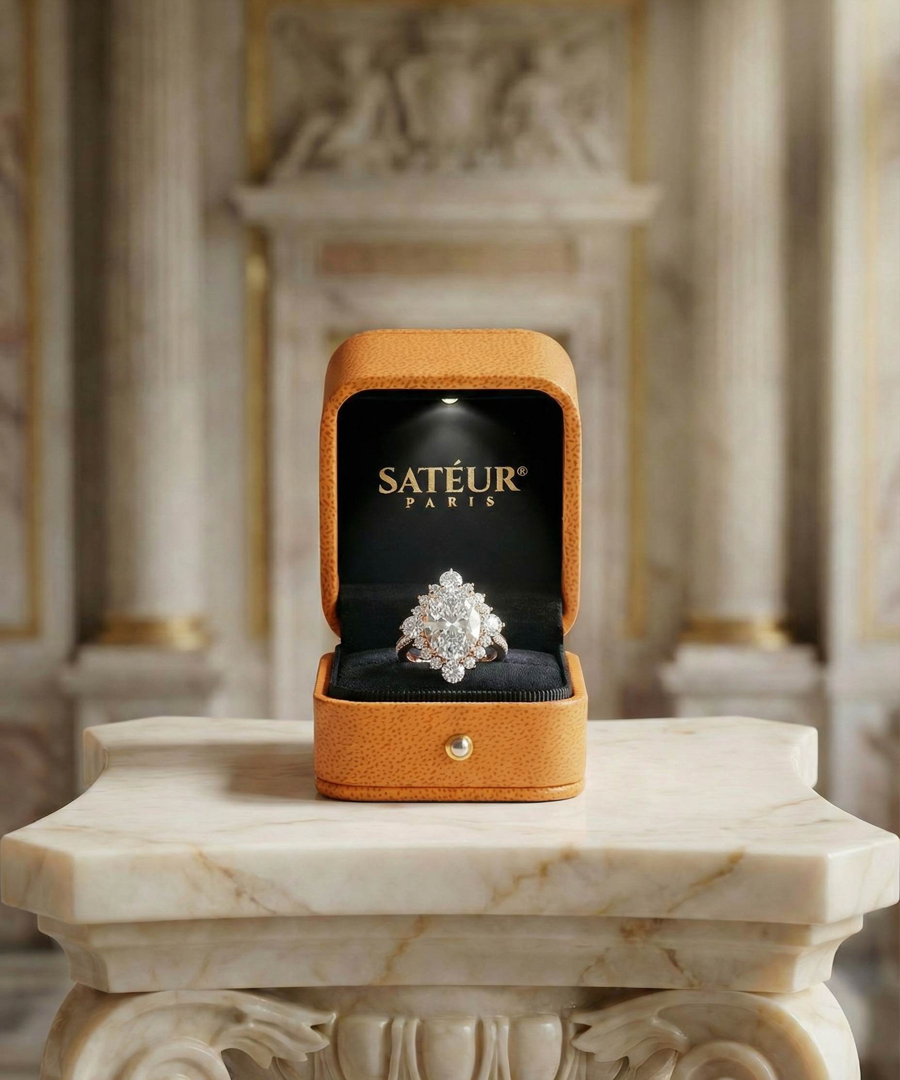 Satéur Rétro Rosé Majesté Ring™