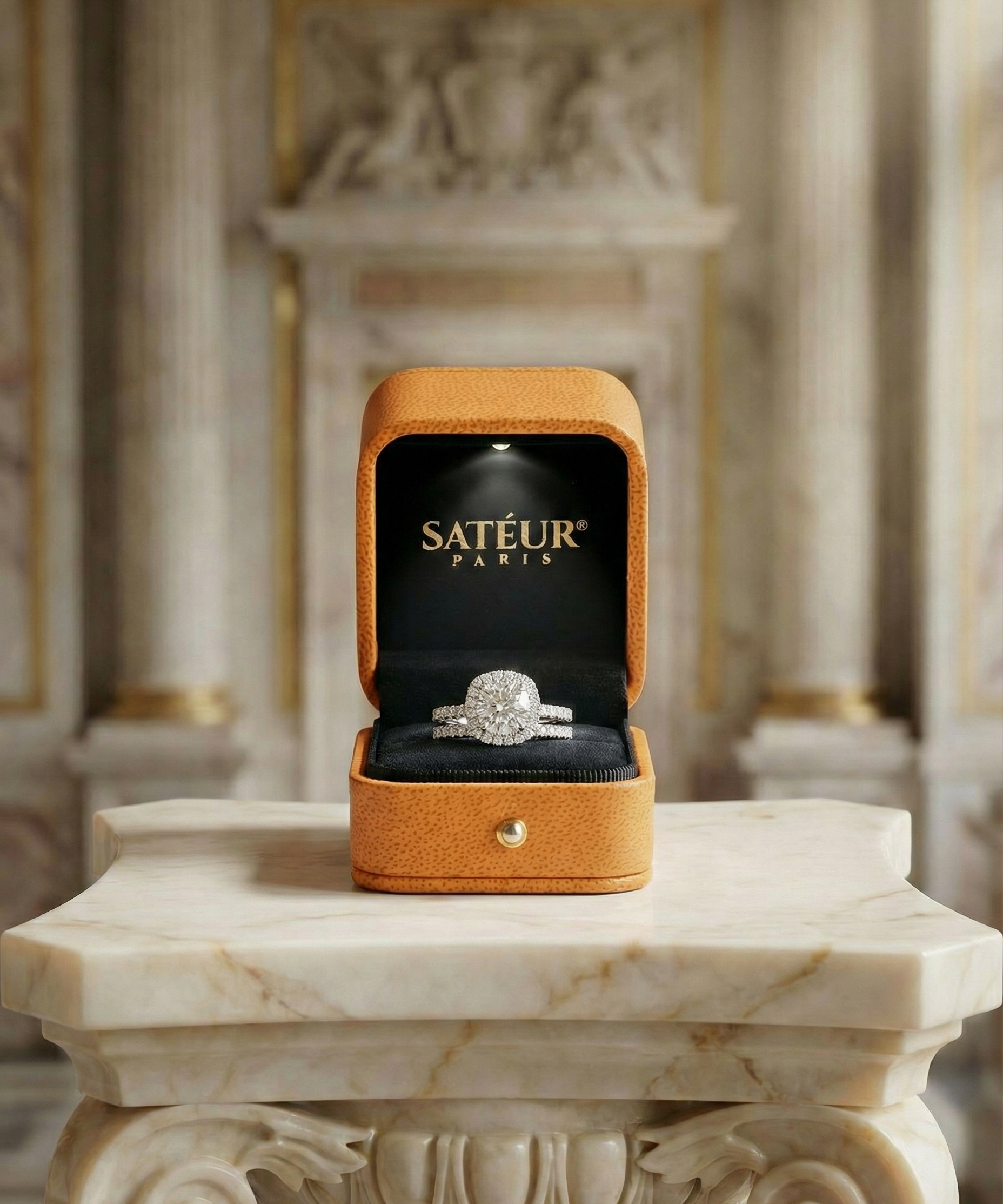 Satéur Lumière Wedding Ring Set™