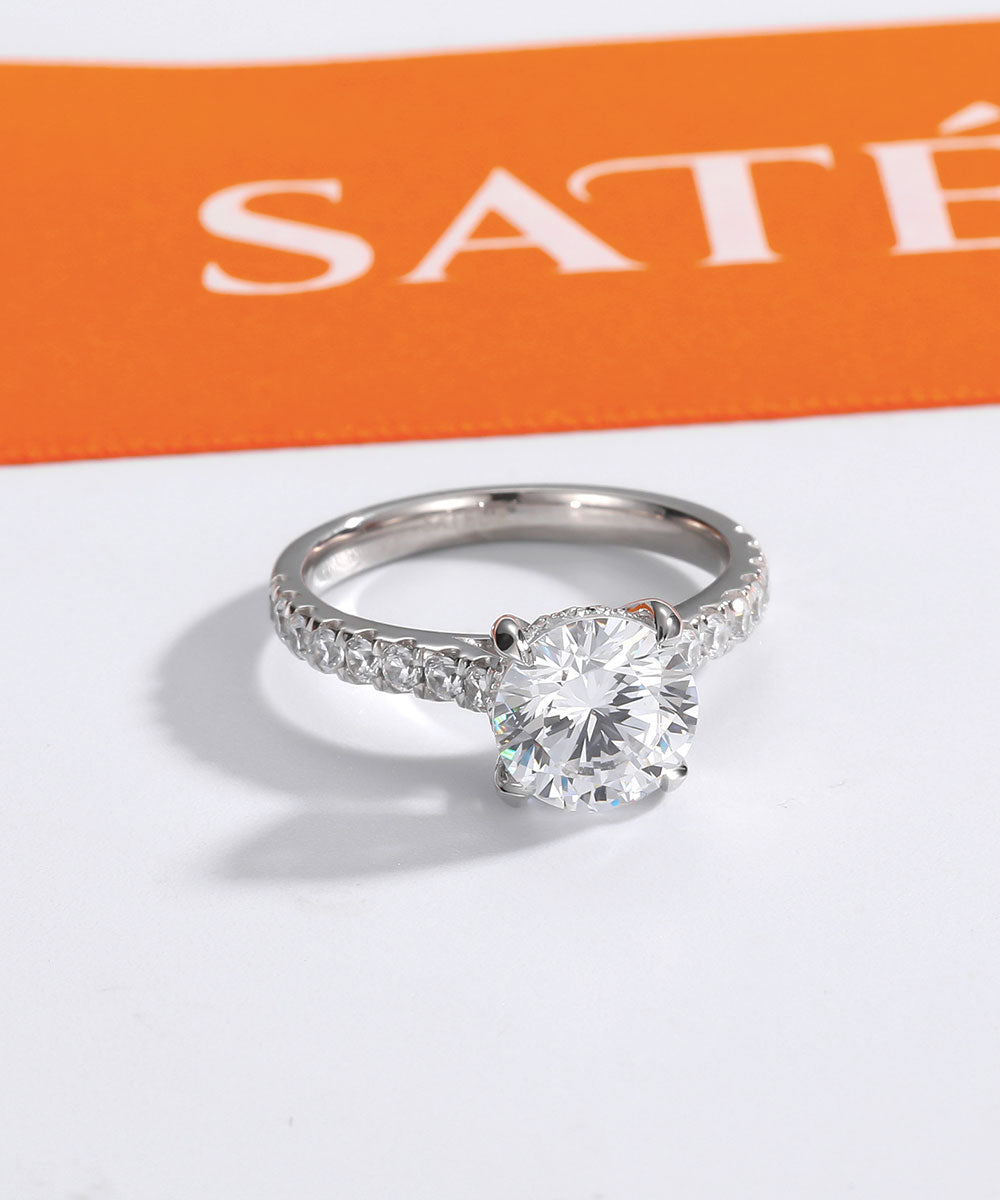 Satéur Destinée 1874 Diamond Ring™, 18K White Gold