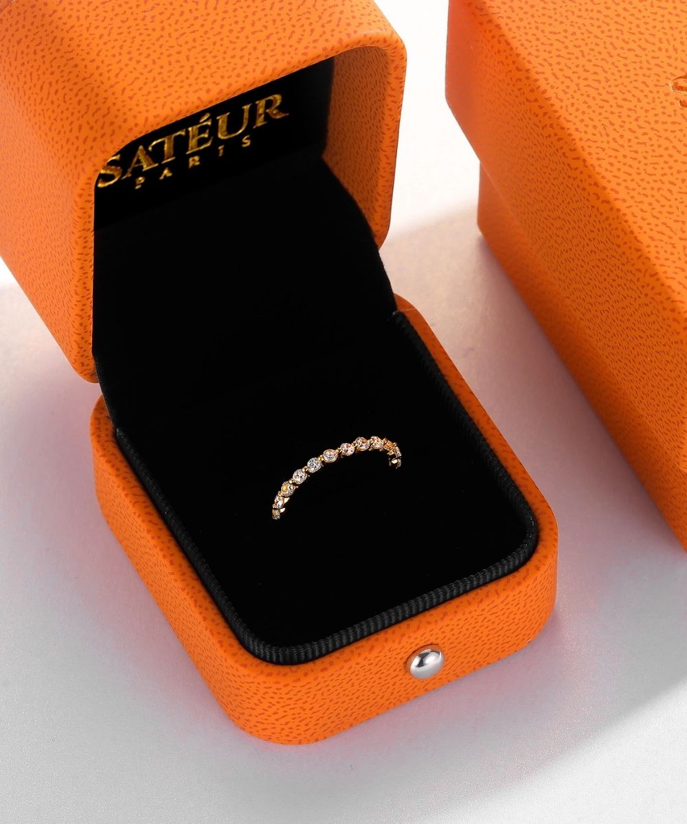 Satéur Aurous Gold Brillantezza Diamond Ring™, 18K Gold