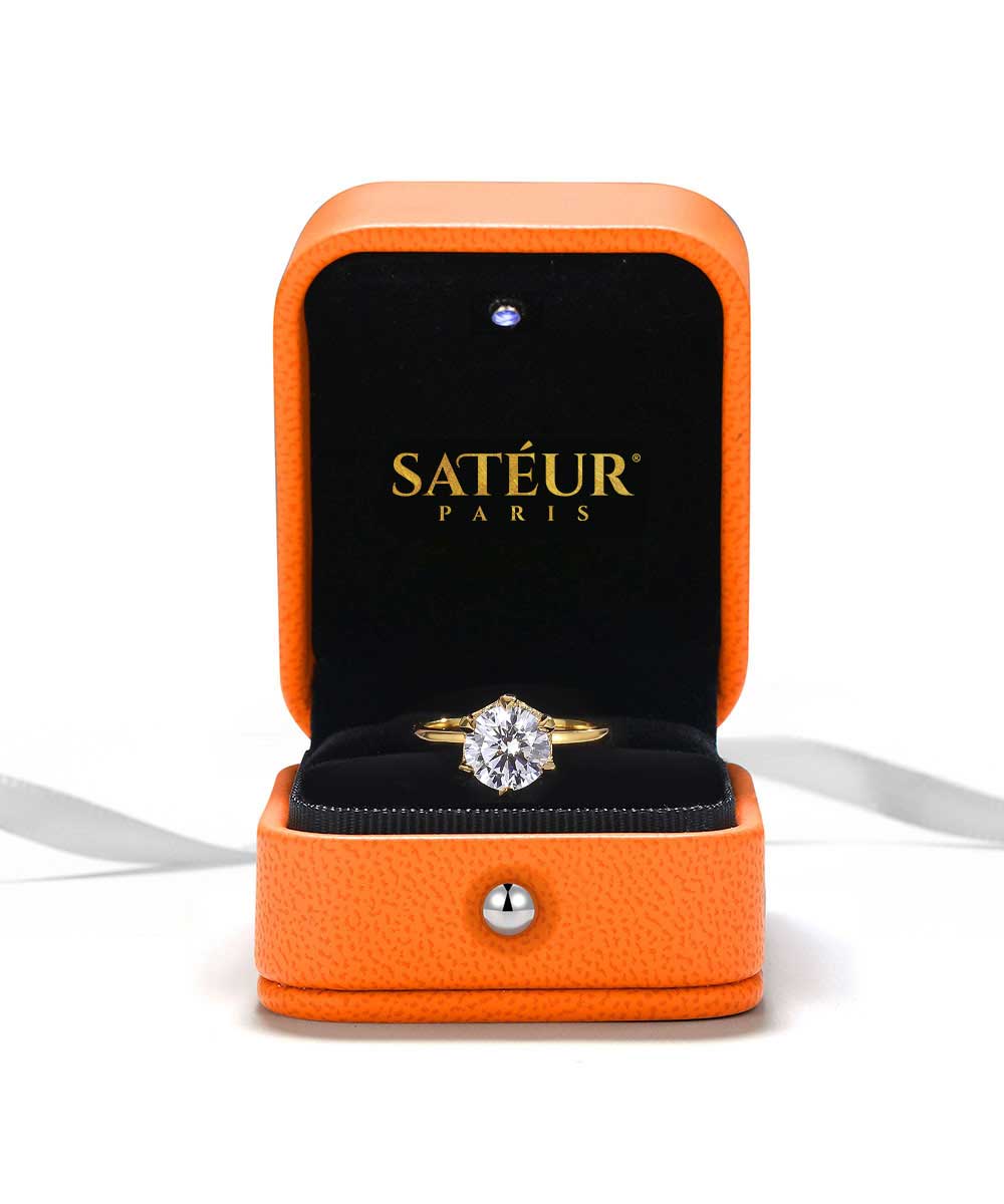 Satéur Aurous Gold Halo Ring™