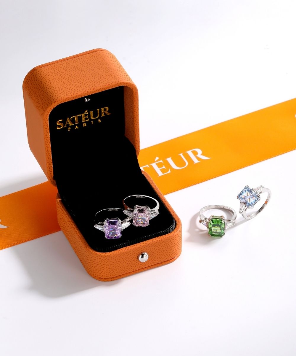 Satéur Colorée Snow Cut® Ring
