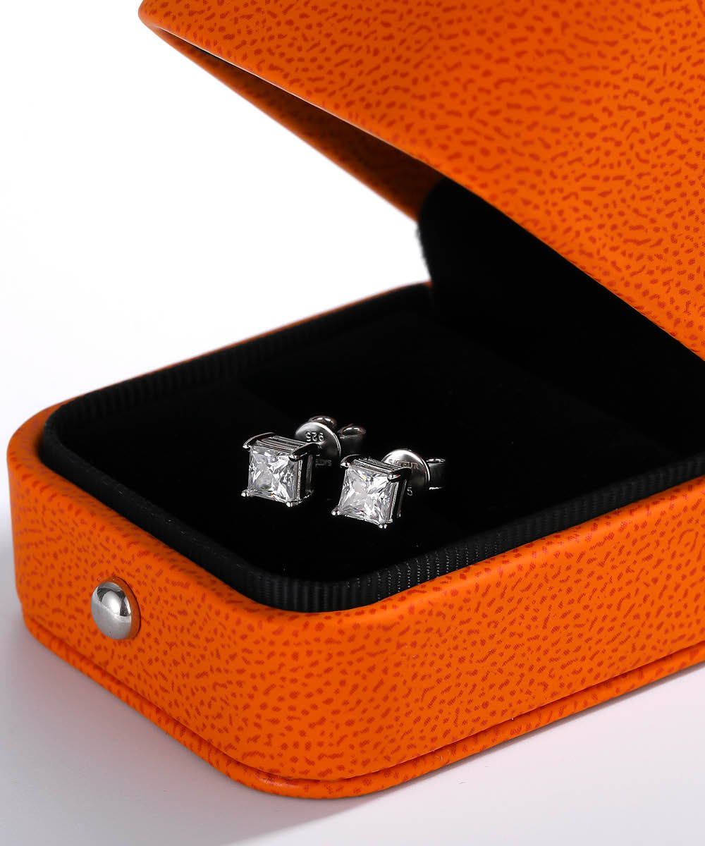 Satéur Promesse Diamond Earrings™, 18K White Gold
