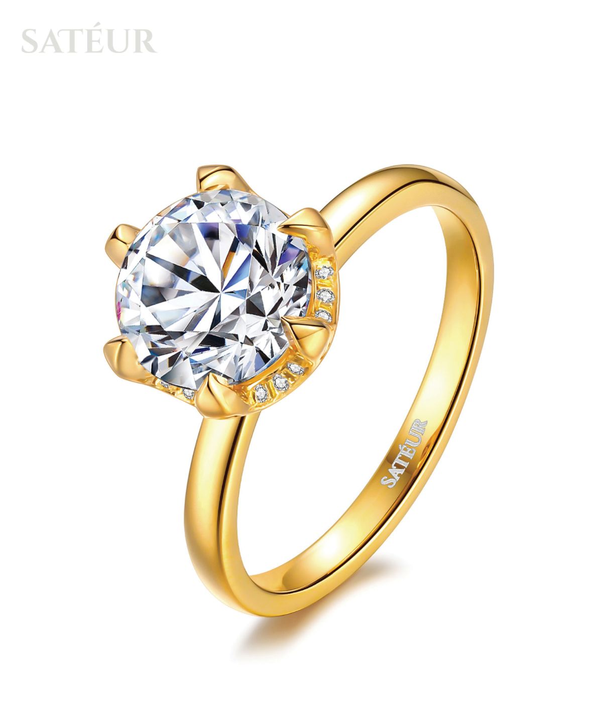 Satéur Aurous Gold Halo Ring™