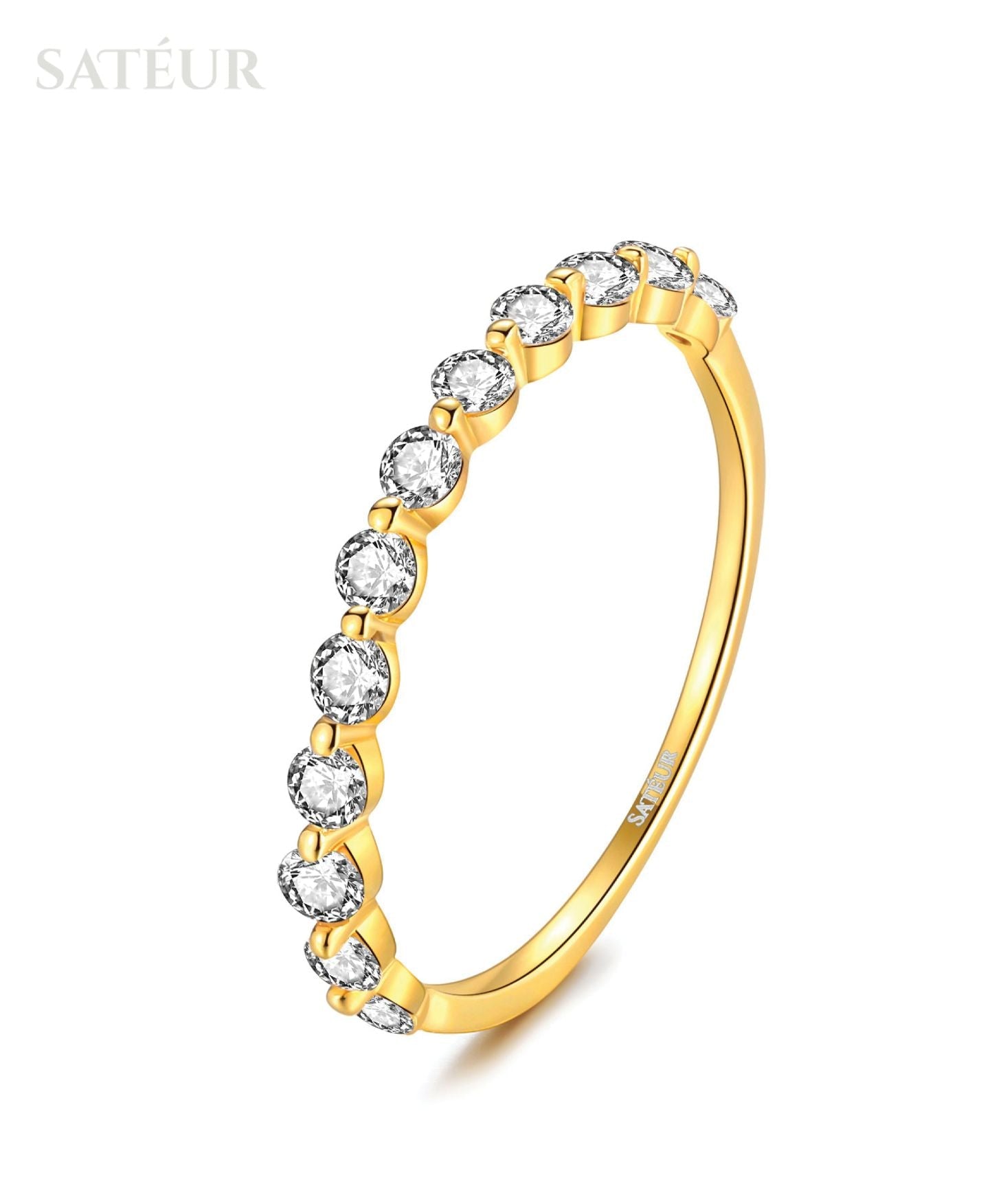 Satéur Aurous Gold Brillantezza Diamond Ring™, 18K Gold