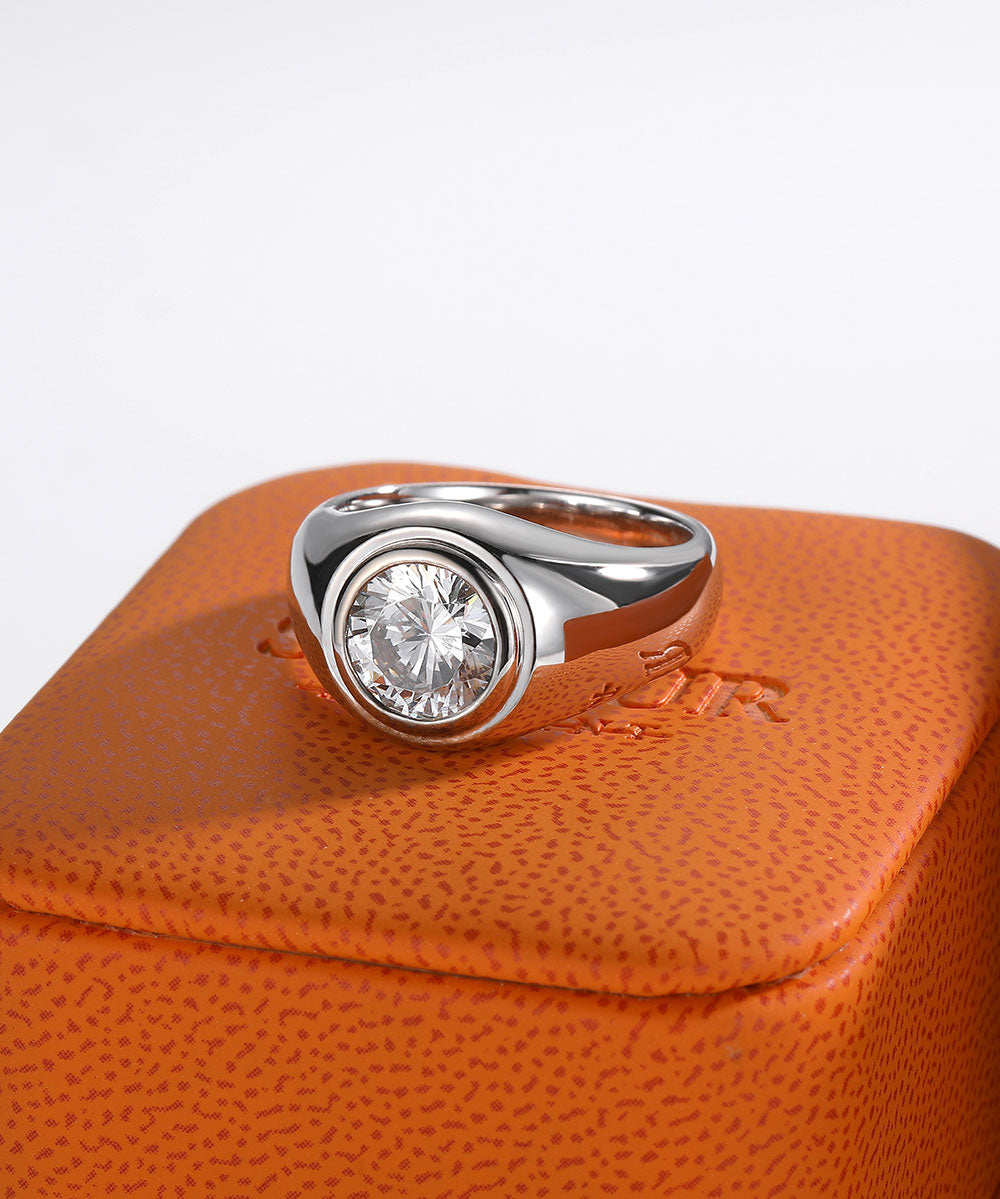 Satéur Homem Anel Silver L' Orbite™