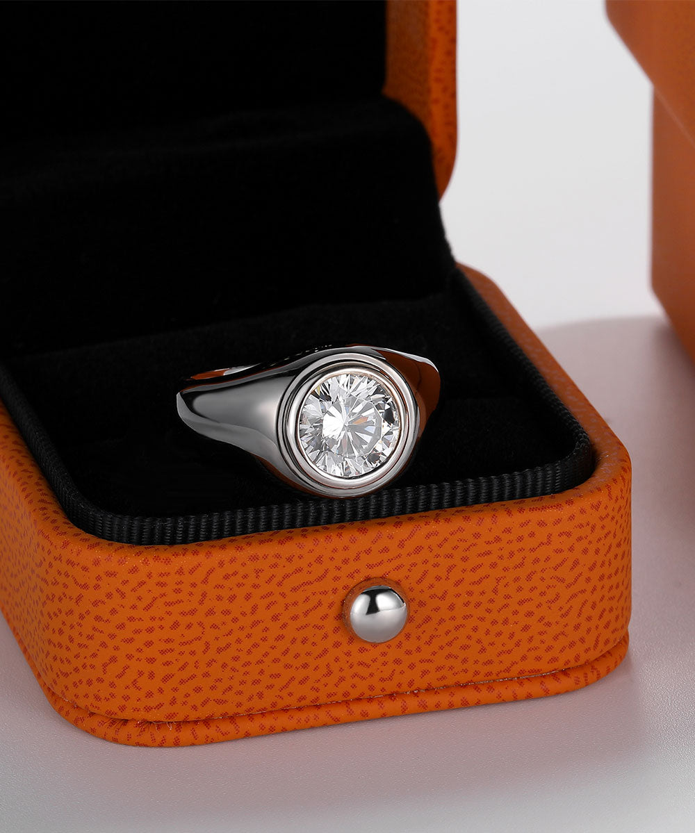 Satéur Homem Anel Black L' Orbite™