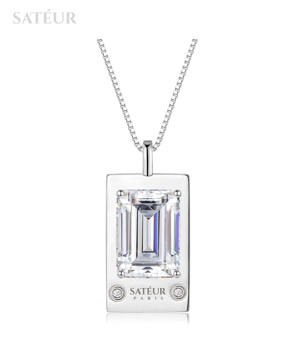 Satéur Parisian Treasure® Emerald 925 Necklace