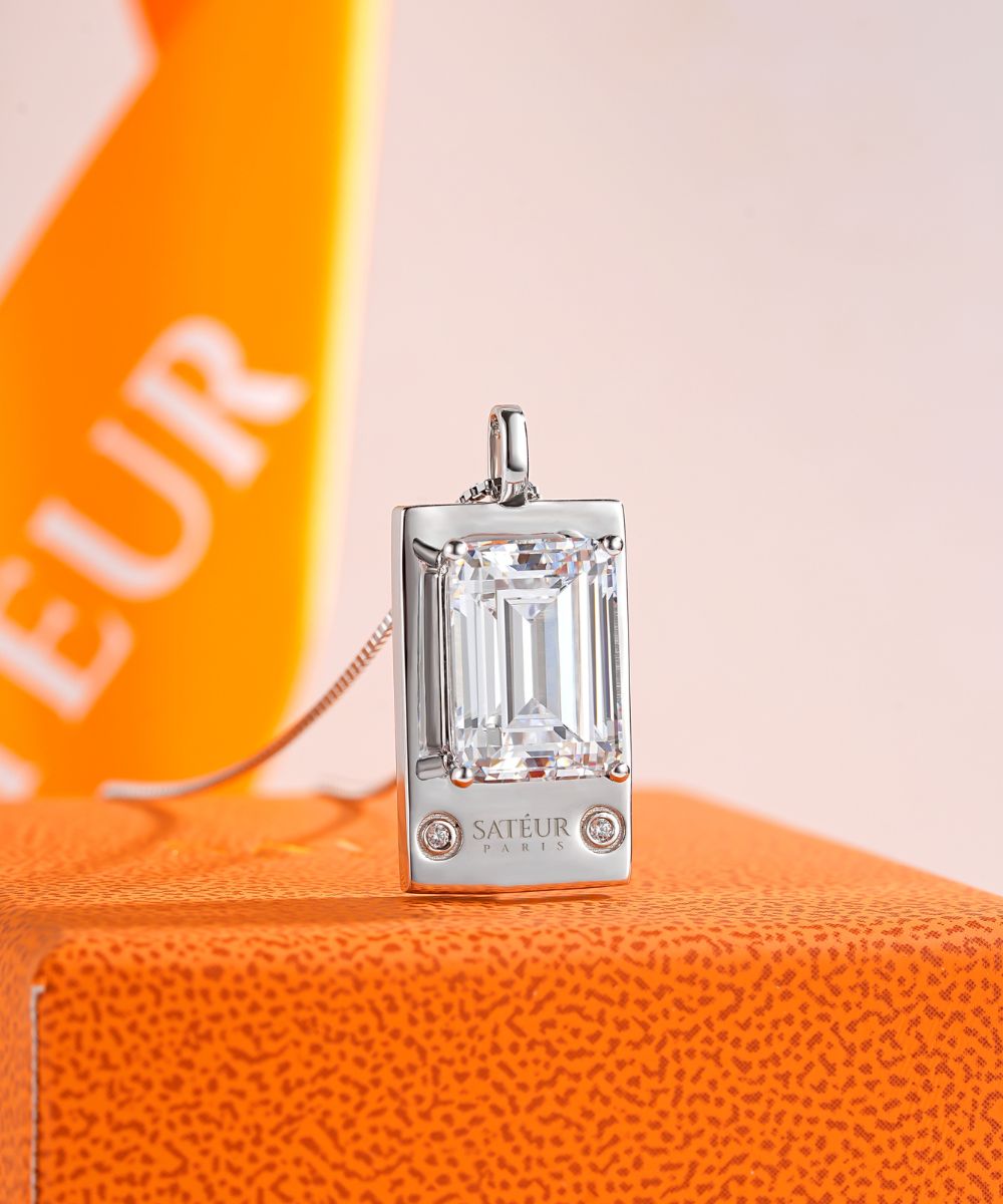 Satéur Parisian Treasure® Emerald 925 Necklace