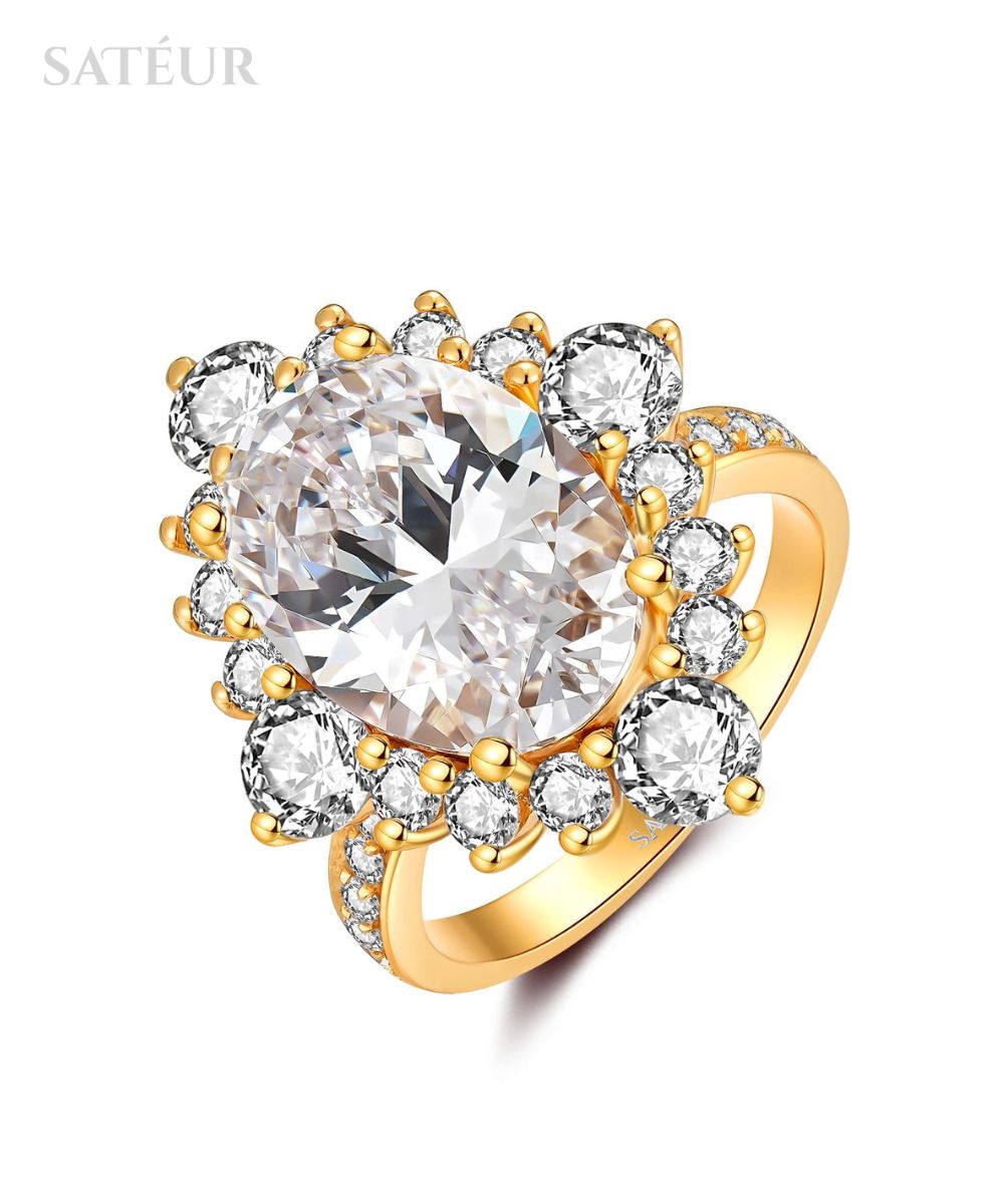 Satéur Rétro Aurous Gold Majesté Ring™