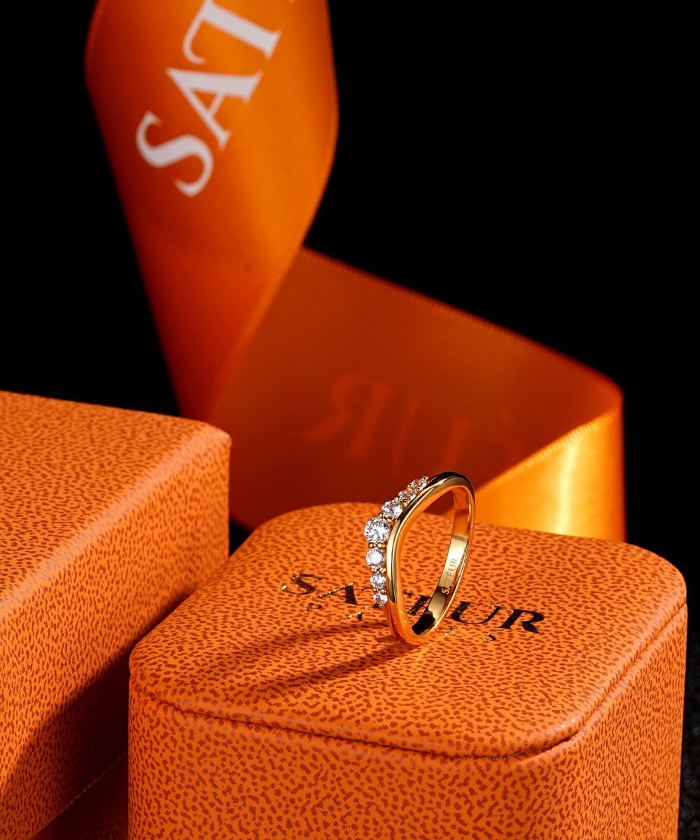 Satéur Couronne d'Or Diamond Ring™, 18K Gold