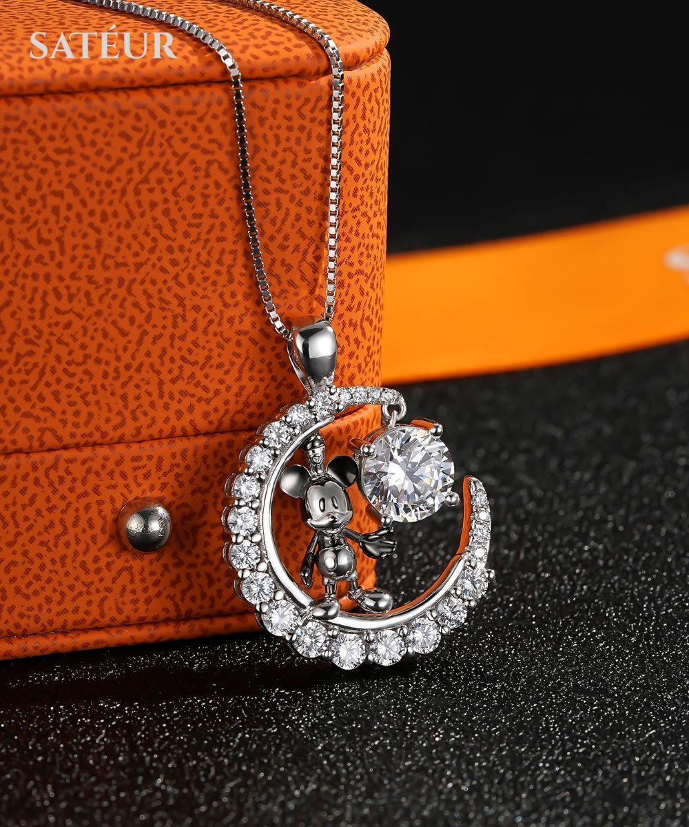 Satéur® Mickey 1928 Lunaire Halskette