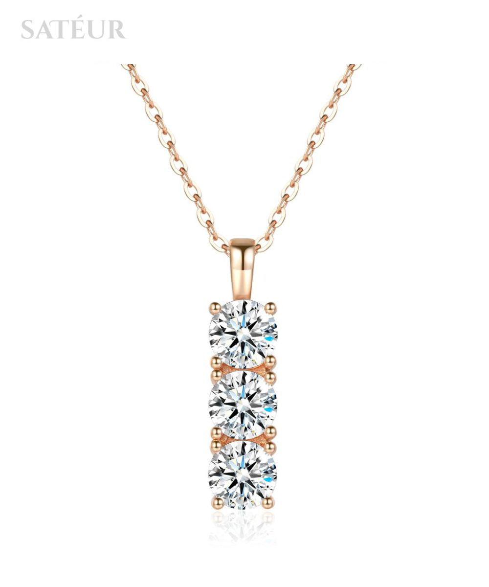 Satéur Rosé Trois Lumières Necklace™