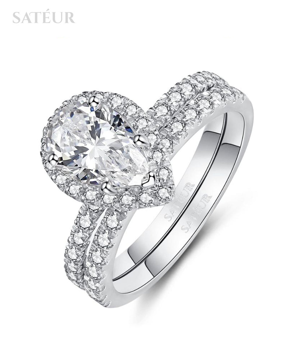 Satéur Perle Wedding Ring Set™