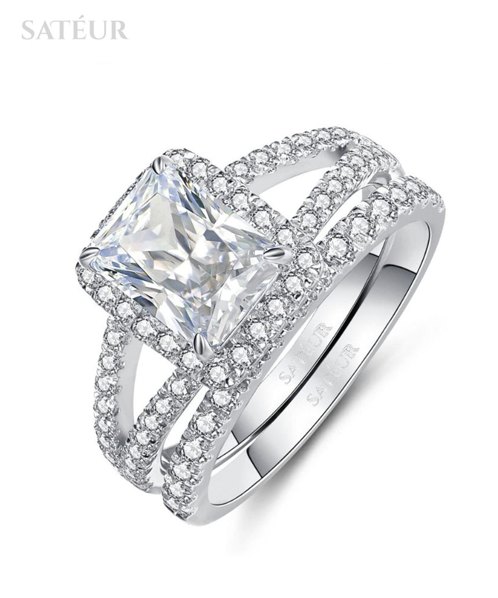 Satéur Radieux Wedding Ring Set™