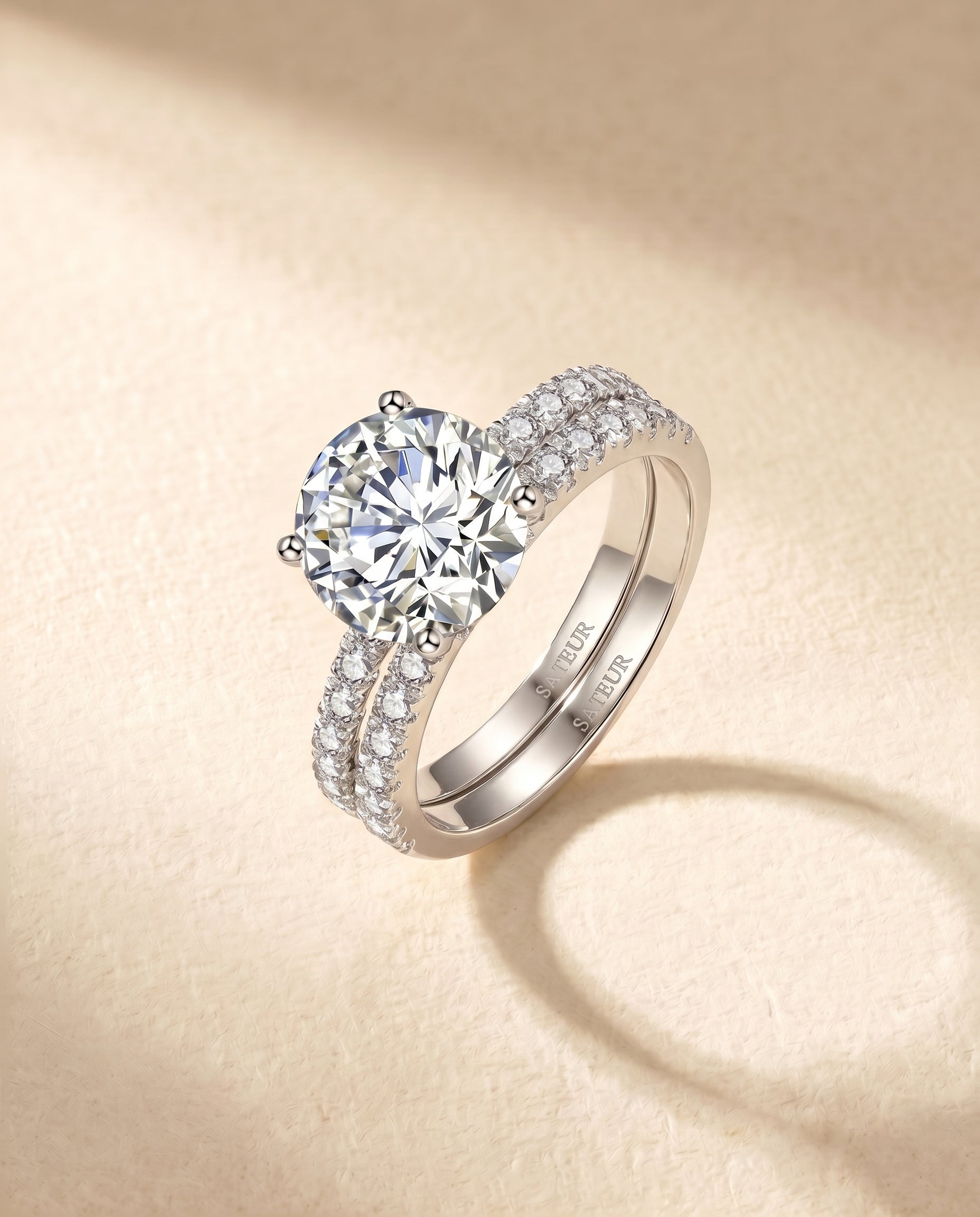 Satéur Cercle Wedding Ring Set™