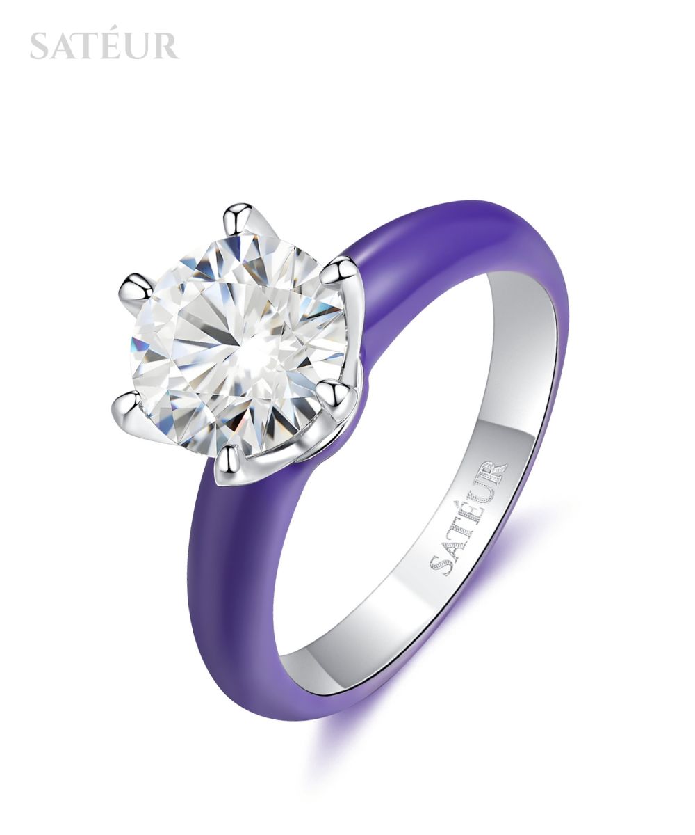 Satéur Colorée Amethyst Ring™