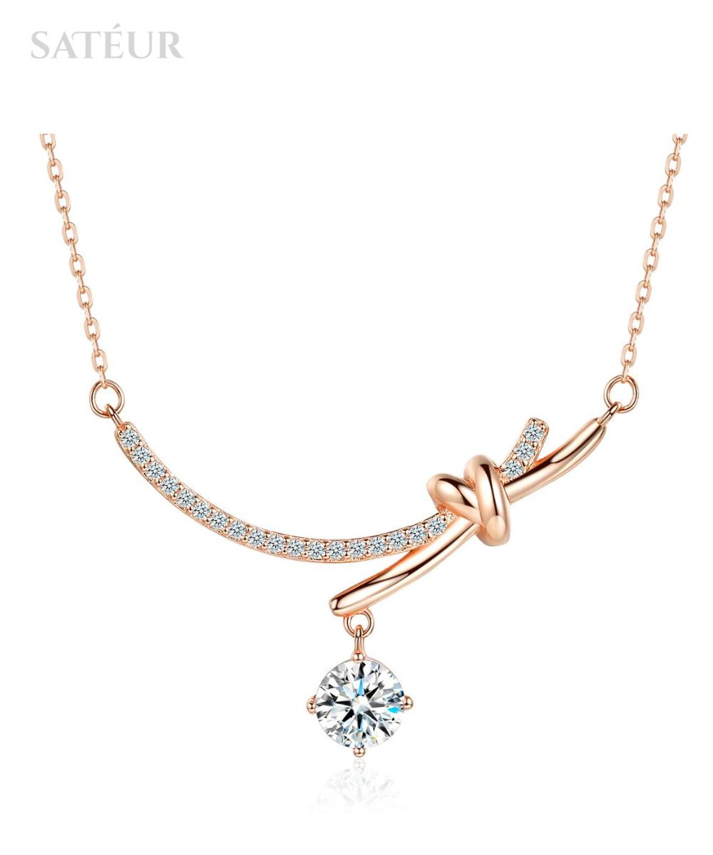 Satéur Rosé Courbe Necklace™