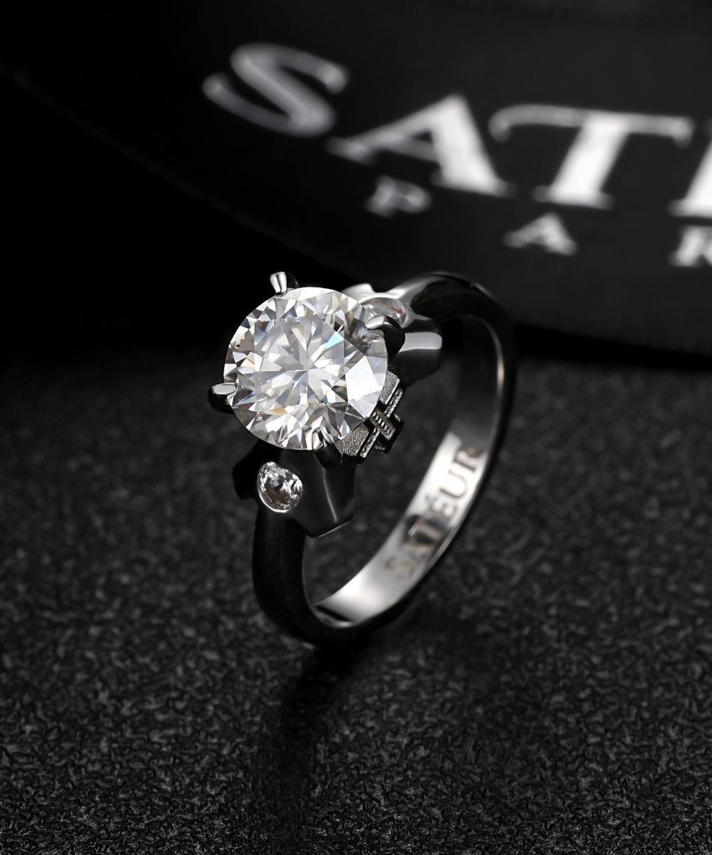 Satéur Last Supper Diamond Ring™, 18K White Gold