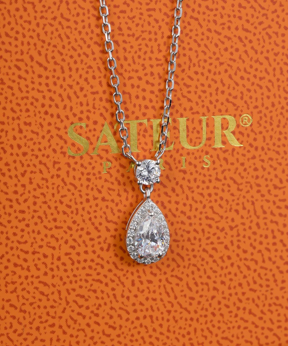 Satéur Jardin 1682 Diamond Necklace™, 18K White Gold