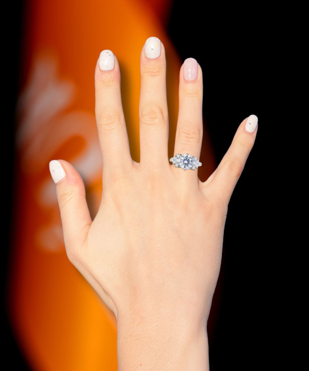 Satéur Éclosion Diamond Ring™, 18K White Gold