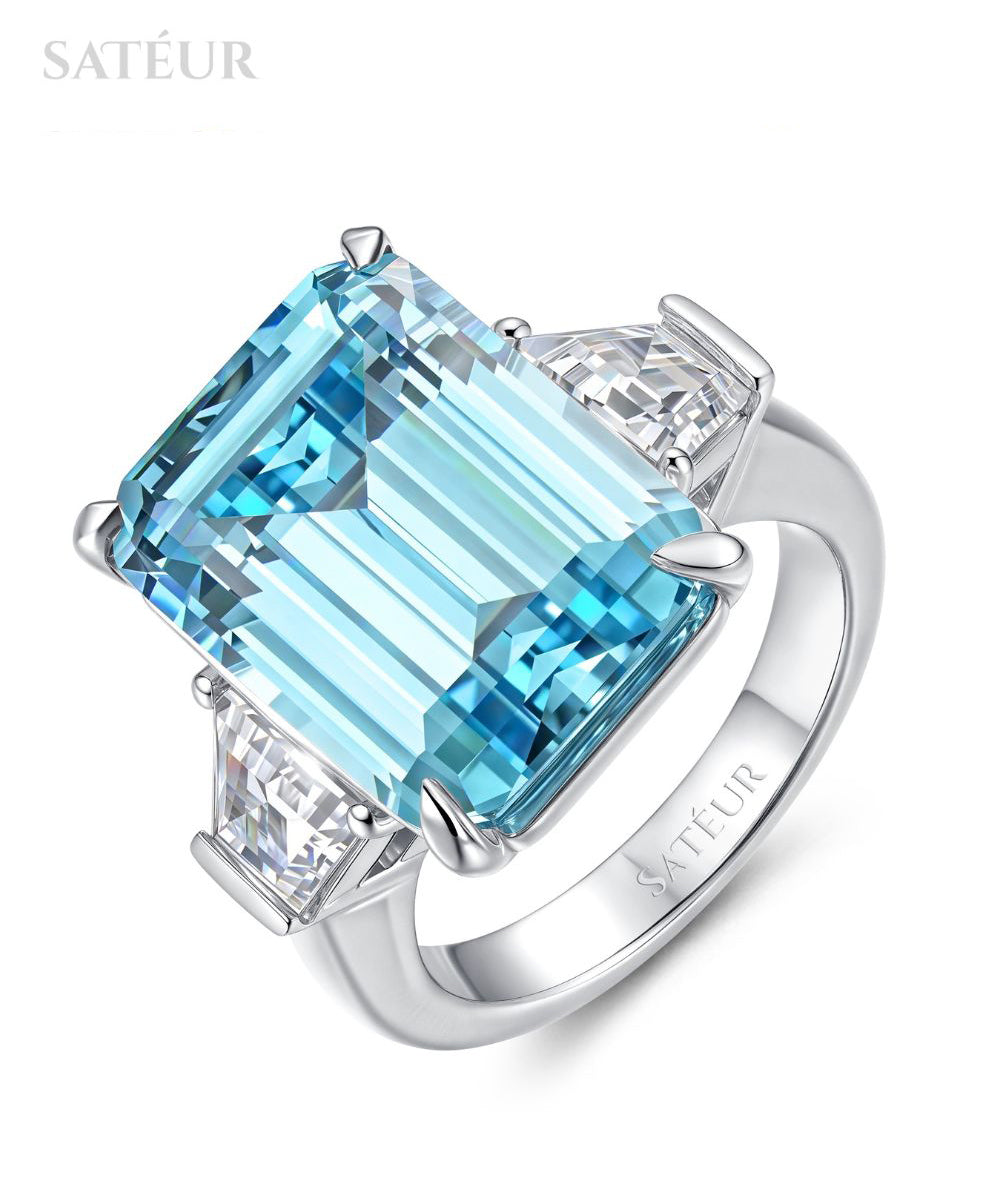 Satéur 로제 앙페르르 링™