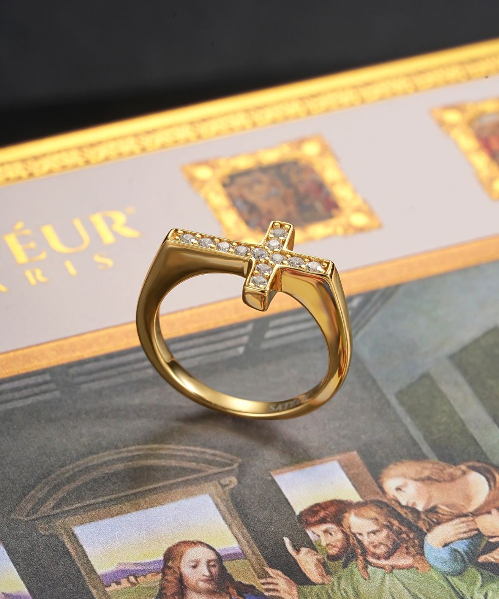 Satéur Aurous Gold Vérité 戒指™