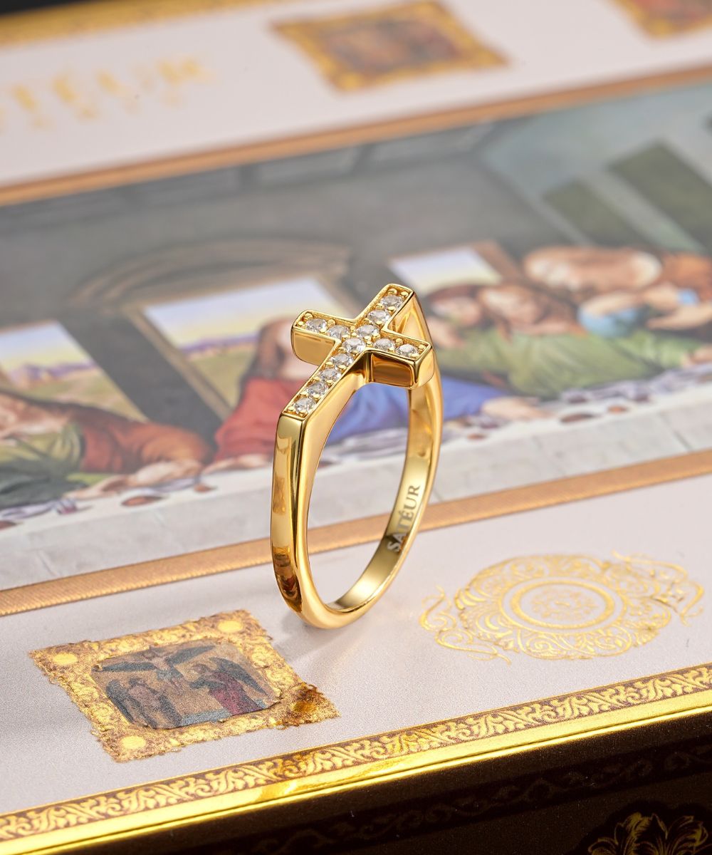 Satéur Aurous Gold Vérité 戒指™