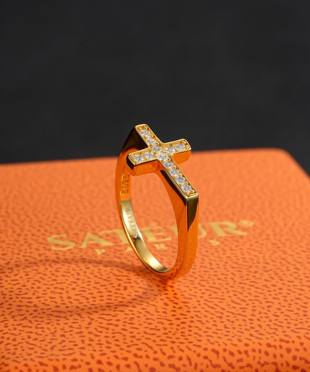 Satéur Aurous Gold Vérité 戒指™