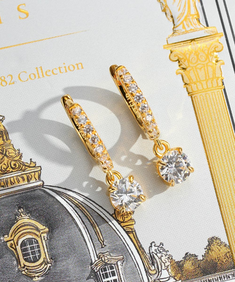 Satéur D’or Jardin 1682 耳環™