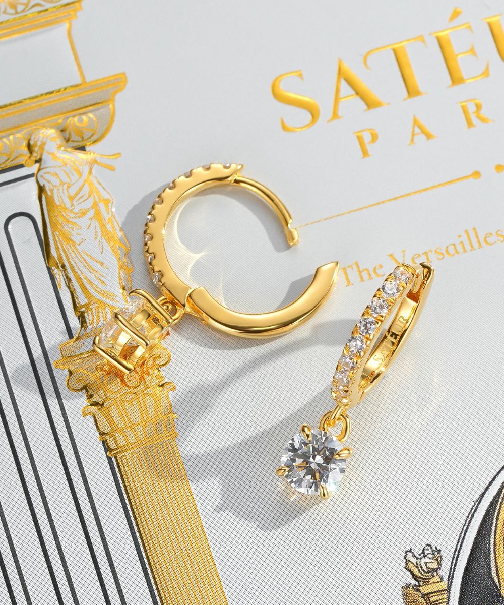 Satéur D’or Jardin 1682 耳環™