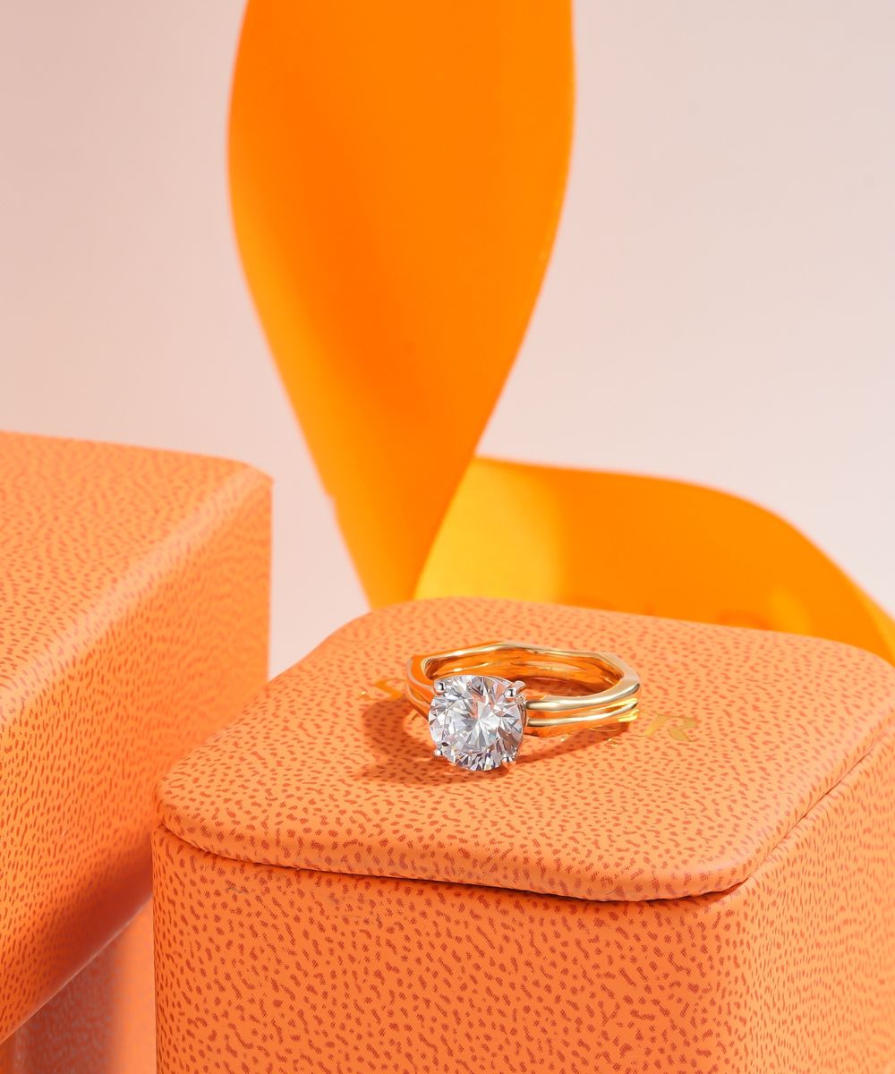 Satéur Deux Âmes Diamond Ring™, 18K Gold