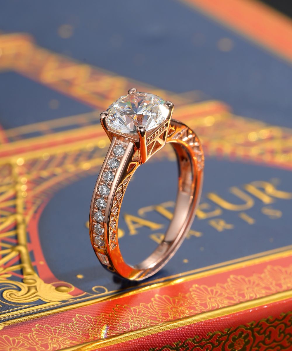 Satéur 玫瑰艾菲爾鐵塔戒指™