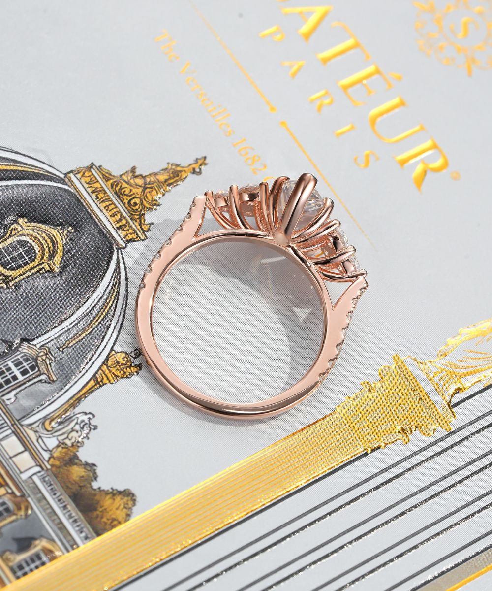 Satéur Rosé Palais Perlé 戒指™