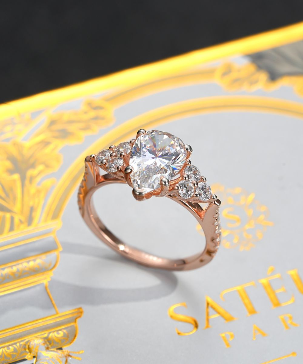 Satéur Rosé Palais Perlé 戒指™