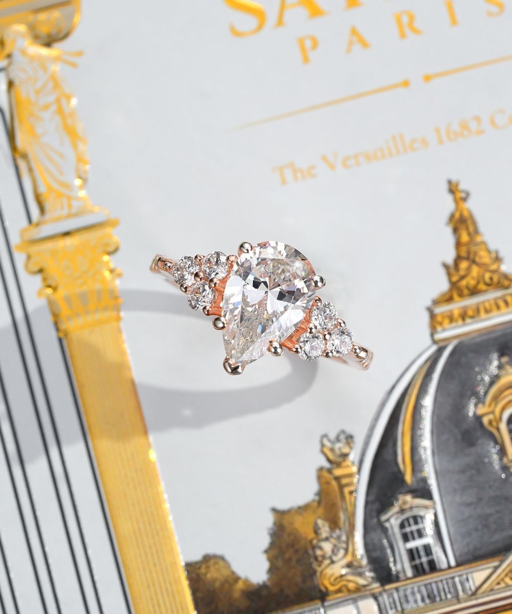 Satéur Rosé Palais Perlé 戒指™