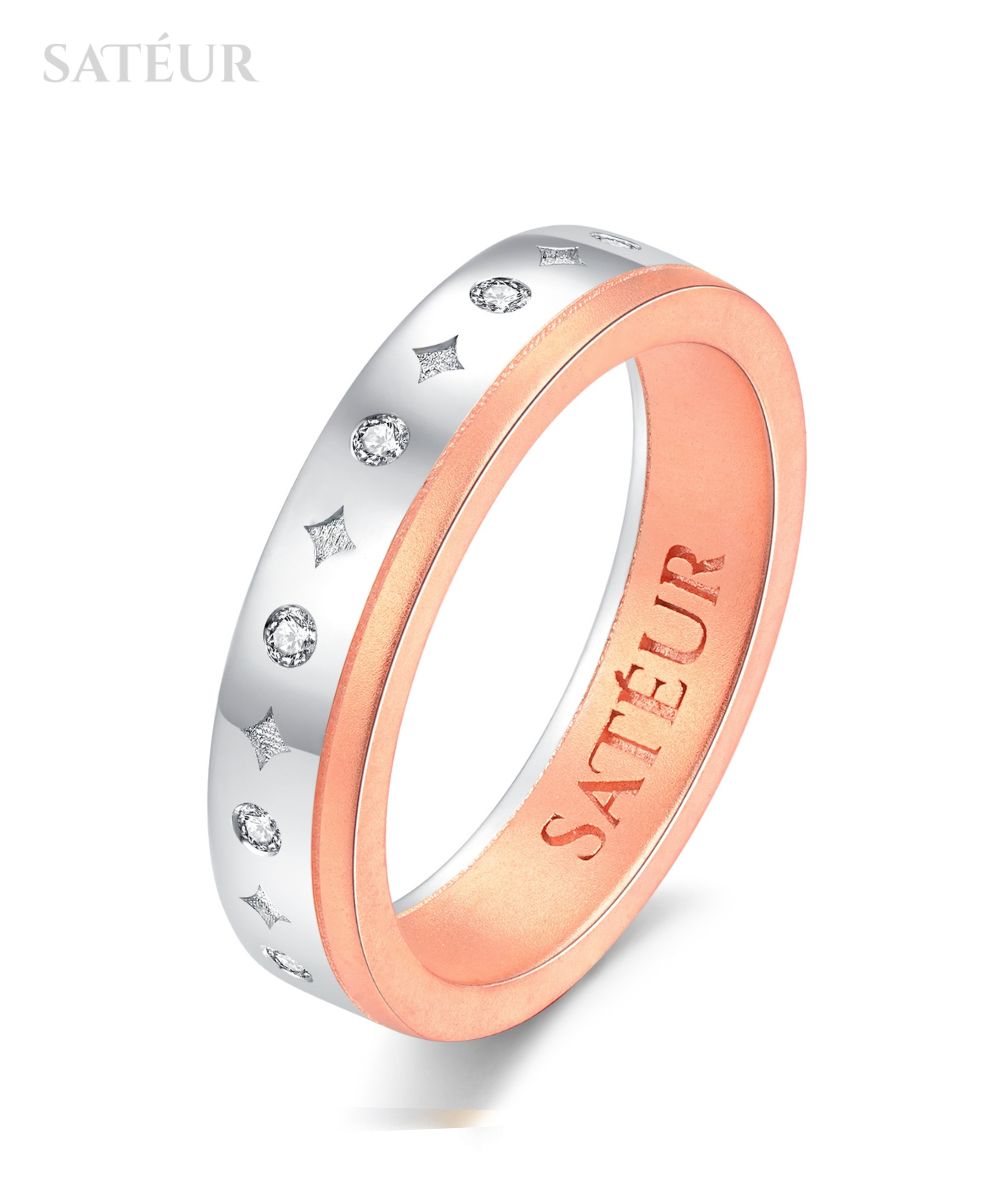 Satéur Rosé Céleste Ring™