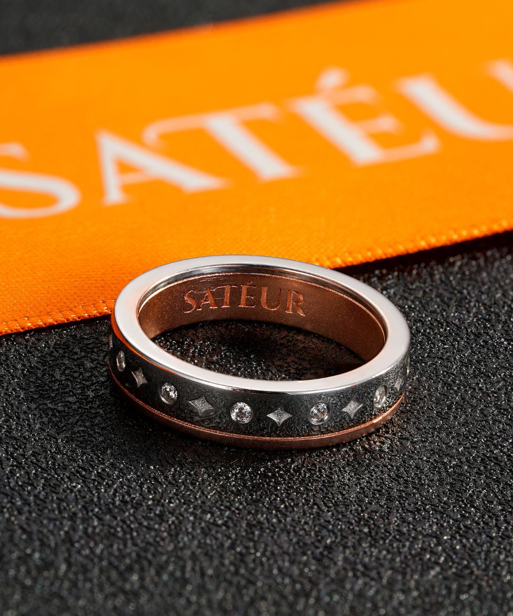 Satéur Rosé Céleste 戒指™