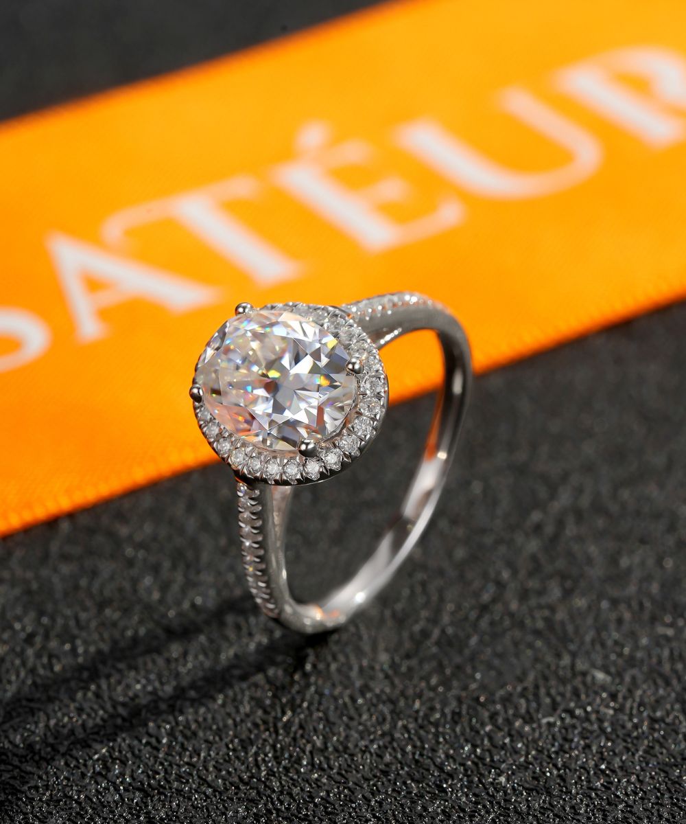 Satéur Éternelle Diamond Ring™, 18K White Gold
