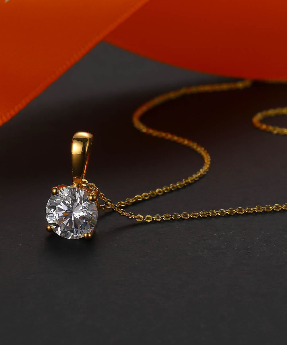 Satéur Elegancia Diamond Necklace™, 18K Gold