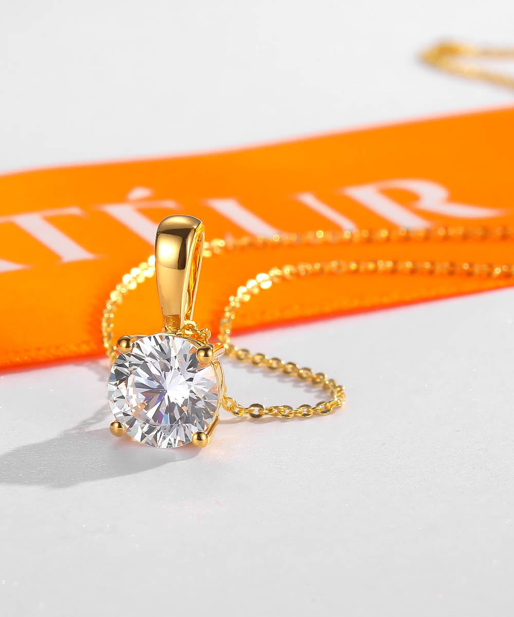 Satéur Elegancia Diamond Necklace™, 18K Gold